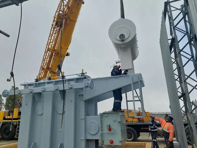 Distribution Transformer and MV Miniature Substation Installation