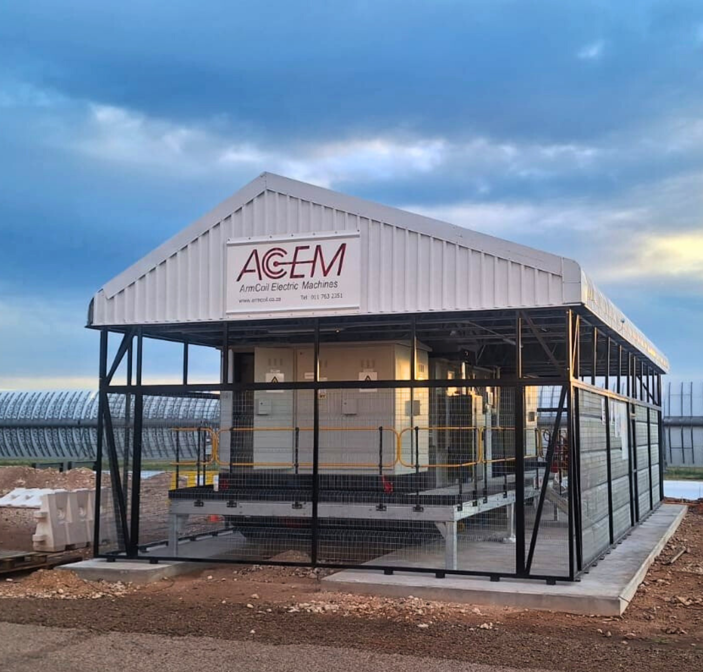 Case-Study - 16MVA 336.6kV Compact Skid Substation Solution – Sodium-Based Battery Energy Storage System (SBBESS) PV Project – Compact PV Substations